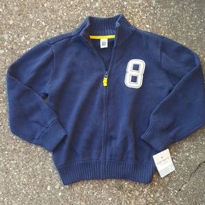 Carter's Navy Blue Sweater Jacket 8 Size 7